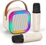 K12 Portable Speaker with dual Wireless Microphone