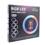 Ring Light MJ33 with Phone Clip and 7ft stand - Image 2